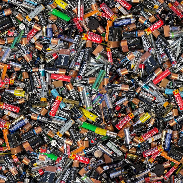 Billions of disposable batteries in landfill